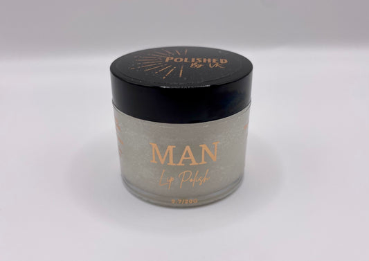 Man lip polish (mint) white