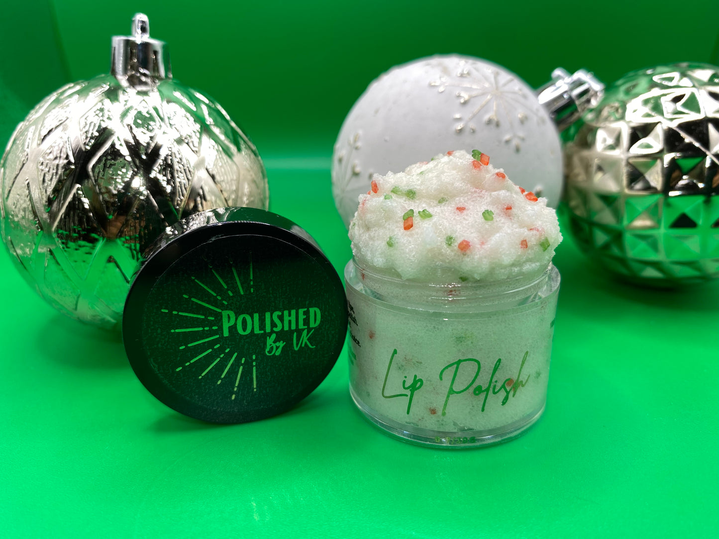 Peppermint Flavored Lip Polish Christmas 