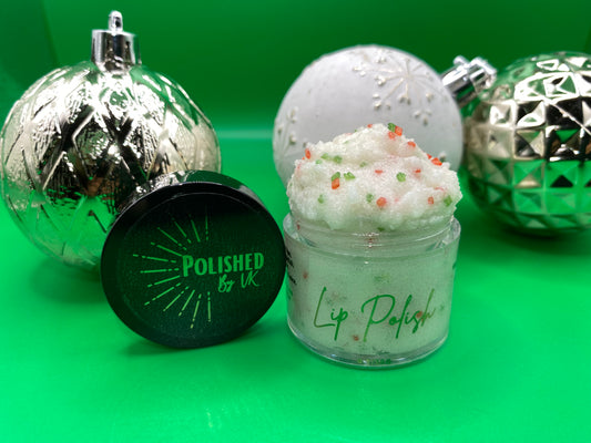 Peppermint Flavored Lip Polish Christmas 